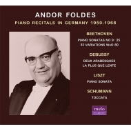 ԥΡ󥵡/Foldes Piano Recitals In Germany 1950-1968