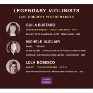 ʽ/Legendary Violinists In Live Concert Performances Bustabo Auclair Bobesco