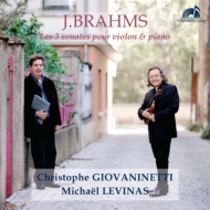 ֥顼ॹ1833-1897/Violin Sonata 1 2 3  Giovaninetti(Vn) Levinas(P)