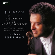 無伴奏ヴァイオリンのためのソナタとパルティータ イツァーク・パールマン (3枚組/180グラム重量盤レコード）　