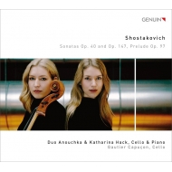 祹1906-1975/(Cello)viola Sonata Cello Sonata Etc Duo Anouchka  Katharina Hack G. capucon