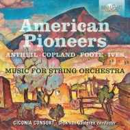 String Orchestra Classical/American Pioneers-music For String Orch： Gasteren / Ciconia Consort
