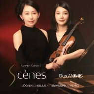 Duo-instruments Classical/Scenessjogren Sibelius Stenhammar Sinding： Duo Aminis 寺島貴恵(Vn) 下山静香(P)
