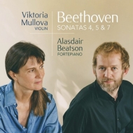 ١ȡ1770-1827/Violin Sonata 4 5 7  Mullova(Vn) Beatson(Fp)