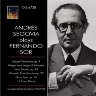 롢եʥɡ1778-1839/Guitar Works Segovia (1952-1958)