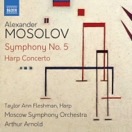 ⥽ա쥯ɥ1900-1973/Sym 5 Harp Concerto A. arnold / Moscow So T. a.fleshman(Hp)