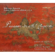 クープラン、ルイ（1626-1661）/Pavanne De Mr Couperin： Asperen(Cemb) (Hyb)