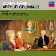 ⡼ĥȡ1756-1791/Violin Sonata 25 28 32 34  Grumiaux(Vn) Haskil(P) (Ltd)