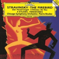 ȥ󥹥1882-1971/Firebird Fireworks Boulez / Cso