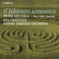 ロカテッリ（1695-1764）/L'arte Del Violino Op 3 - 9 11 12 ： Gringolts(Vn) / Finnish Baroque O (Hyb)