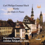 ХåϡC. P.E.1714-1788/Works For Flute  Piano Pagnini(Fl) Rebaudengo(P)