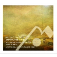 ĥ󥬥åꡢ˥ȥ˥1752-1837/Sinfonie Milanesi 5-8  Moretto / Atlanta Fugiens O