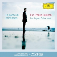 Stravinsky Le Sacre du Printemps, Bartok Mandarin Suite, Mussogsky : Esa-Pekka Salonen / Lapo +(+blu-ray Audio)