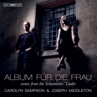 シューマン、ロベルト（1810-1856）/Album Fur Die Frau： Sampson(S) Middleton(P) +c. schumann (Hyb)