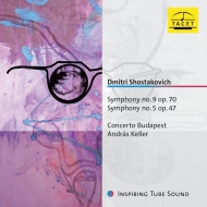 ショスタコーヴィチ（1906-1975）/Sym 5 9 ： Keller / Concerto Budapest