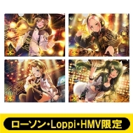 D4DJ Groovy Mix A4�N���A�t�@�C��4���Z�b�g(Peaky P-key)�y���[�\���ELoppi�EHMV����z