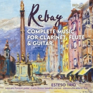 졼Хեǥʥȡ1880-1953/Comp. works For Clarinet Flute  Guitar Esteso Trio
