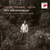Viola Classical/Vivaldi Paganini Tartini： Monkemeyer(Va) Ehrhardt / L'arte Del Mondo