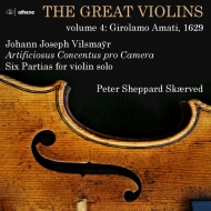 륹ޥ1663-1722/Partitas For Solo Violin Skaerved (Great Violins Vol.4 Amati)