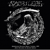 Sacrilege/Ambulance Station Squat London 1985 / 1st And 2nd Demos (Clear / Blk Splatter Vinyl)