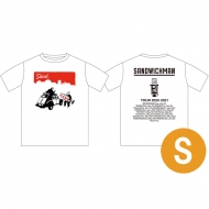 ツアーTシャツ ホワイト（サイズS） / サンドウィッチマン 2020〜21 ライブグッズ