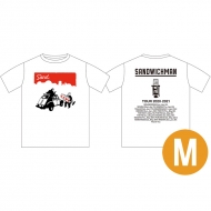 ツアーTシャツ ホワイト（サイズM） / サンドウィッチマン 2020〜21 ライブグッズ