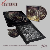 Pestilence/Exitivm (Incl. Patch And Flag With Mark Riddick's Artwork)