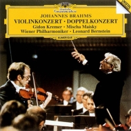 ֥顼ॹ1833-1897/Violin Concerto. double Concerto Kremer(Vn) Maisky(Vc) Bernstein / Vpo