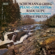 "Grieg: Piano Concerto, Schumann: Piano Concerto Radu Lupu, Andr? Previn & London Symphony Orchestra"