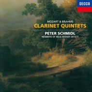 "Mozart: Clarinet Quintet, Brahms: Clarinet Quintet Peter Schmiedl, New Vienna Octet Member"