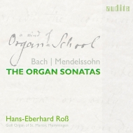 Bach Trio Sonatas Nos.1-6, Mendelssohn Organ Sonatas Nos.1-6 : Hans-Eberhard Ross(Organ)(2CD)