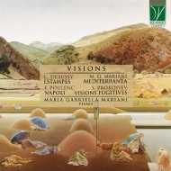 ピアノ作品集/Maria Gabriella Mariani： Visions-debussy Mariani Poulenc Prokofiev
