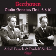 ١ȡ1770-1827/Violin Sonata 1 5 10  A. busch(Vn) Serkin(P)