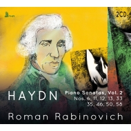 ハイドン（1732-1809）/Complete Piano Sonatas Vol.2： R. rabinovich(P)
