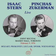 ʽ/Stern Zukerman Live-joint Recital-mozart Prokofiev Leclair Spohr Wieniawski