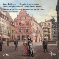 ボエルマン、レオン（1862-1897）/Symphony Symphonic Variations Etc： Davin / Mulhouse So Demarquette(Vc)