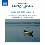 ڥᥰ饵1906-1994/Songs  Folk Songs Vol.2 S. gaspar(S) Panela(Br) Vieira De Almeida(P)