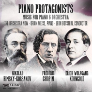 ピアノ作品集/Piano Protagonists-rimsky-korsakov Chopin Korngold： Orion Weiss(P) Botstein / The Orchestra