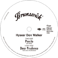 Hysear Don Walker/Poo-jo / Dear Prudence (Rsd Drops 2021 꾦)(Ltd)