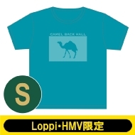 ラクダのPhoto Tシャツ（砂漠のオアシスの色 S）/ Camel Back hall【Loppi・HMV限定】