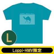 ラクダのPhoto Tシャツ（砂漠のオアシスの色 L）/ Camel Back hall【Loppi・HMV限定】