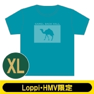 ラクダのPhoto Tシャツ（砂漠のオアシスの色 XL）/ Camel Back hall【Loppi・HMV限定】