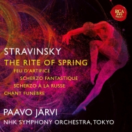 Le Sacre du Printemps, etc : Paavo Jarvi / NHK Symphony Orchestra (Hybrid)
