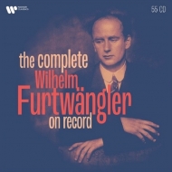ヴィルヘルム・フルトヴェングラー 正規レコード用録音集大成　ベルリン・フィル、ウィーン・フィル、フィルハーモニア管弦楽団、他（55CD）
