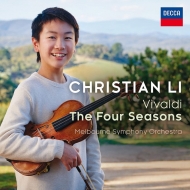 ǥ1678-1741/Four Seasons Christian Li(Vn) Melbourne So +violin Pieces