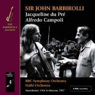 エルガー（1857-1934）/Cello Concerto： Du Pre(Vc) Barbirolli / Bbc So +sibelius： Violin Concerto： Campoli(V