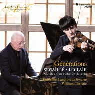 Baroque Classical/Generations-senaille  Leclair Sonates Pour Violon Et Clavecin De Swarte(Vn) Chr