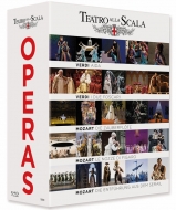 Opera Classical/Teatro Alla Scala： Opera Box-verdi： Aida Foscari Mozart： Zauberflote Figaro Sera