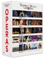 Opera Classical/Teatro Alla Scala： Opera Box-verdi： Aida Foscari Mozart： Zauberflote Figaro Sera