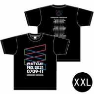 ロゴTシャツ ブラック サイズXXL / W-KEYAKI FES.2021